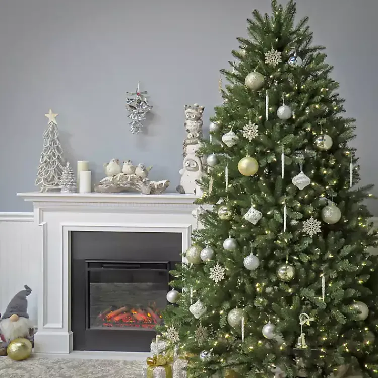 Christmas Trees>Kirklands Home 7.5 ft. Dunhill Fir Hinged Christmas Tree