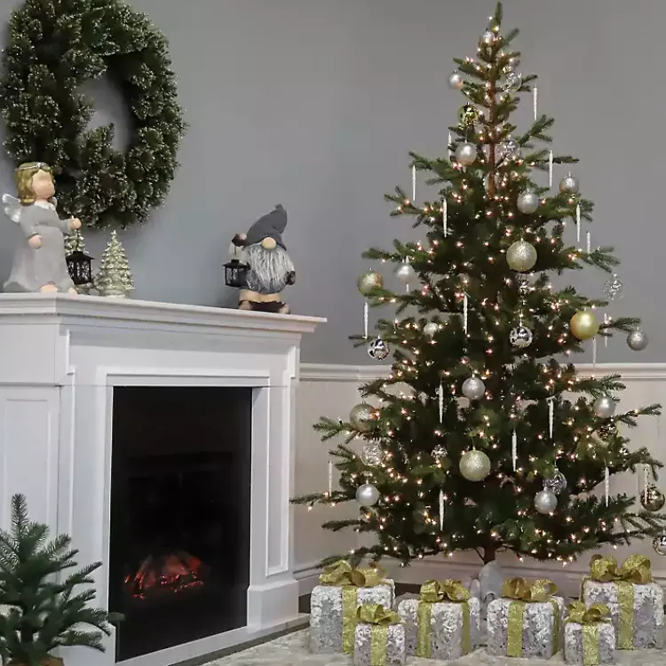 Christmas Trees>Kirklands Home 7.5 ft. Feel Real Norwegian Spruce Christmas Tree