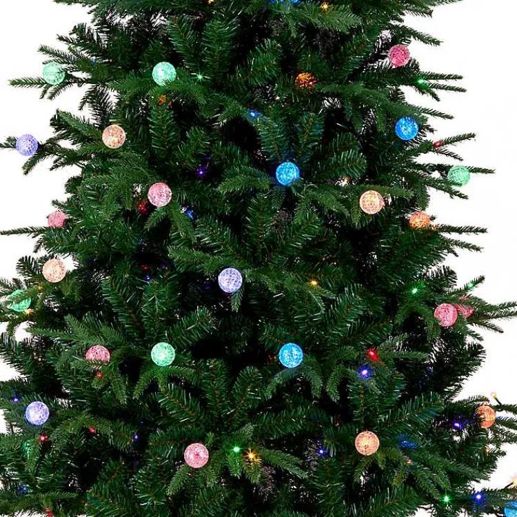 Christmas Trees>Kirklands Home 7 ft. Pre-Lit Globe Light Duxbury Christmas Tree