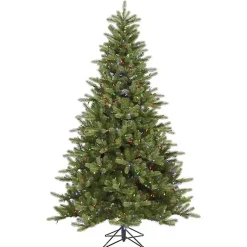 Christmas Trees>Kirklands Home 5.5 ft. Pre-Lit Multicolor Spruce Christmas Tree