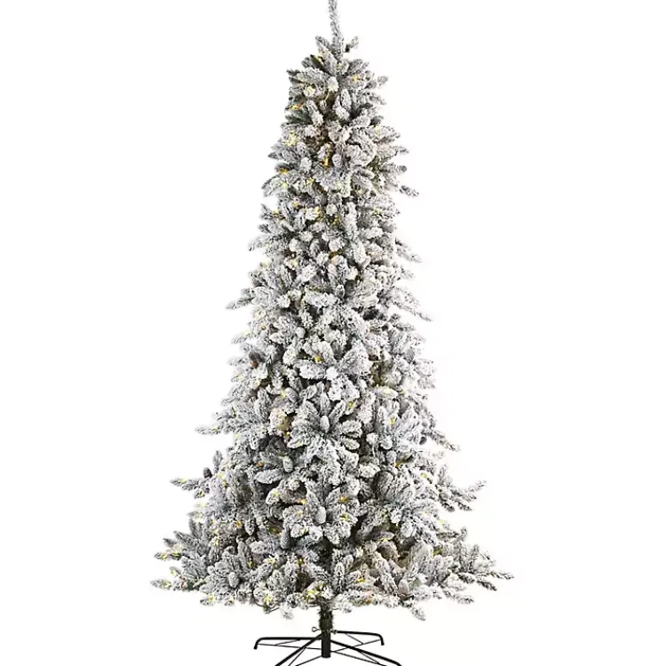 Christmas Trees>Kirklands Home 9 ft. Pre-Lit Pine Cone Covered Christmas Tree