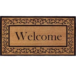 Kirklands Home Abbington Welcome Doormat, 48x30 Discount