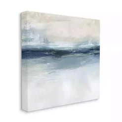 Kirklands Home Abstract Nautical Horizon Canvas Print, 36x36 in. New
