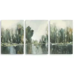 Kirklands Home Abstract Treeline Canvas Art Prints, 32x48 Discount