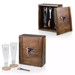 Kirklands Home Acacia Atlanta Falcons Beer Glass Set Hot