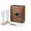 Kirklands Home Acacia Carolina Panthers Beer Glass Set Hot