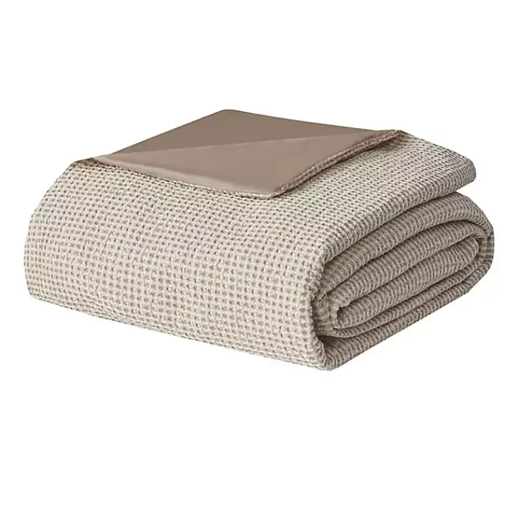 Kirklands Home Alaya 3-pc. California King Waffle Duvet Set Ivory Clearance