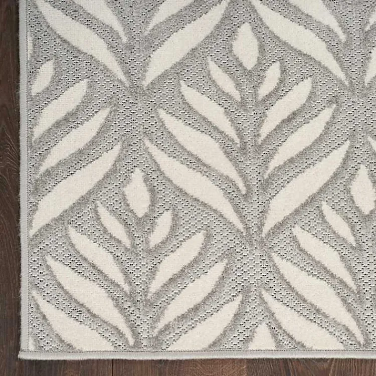 Kirklands Home Aloha Ash Botanical Indoor/Outdoor Area Rug, 9x12 Discount