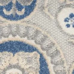 Kirklands Home Aloha Blue Medallion Indoor/Outdoor Area Rug, 3x5 Discount