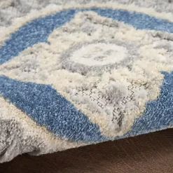 Kirklands Home Aloha Blue Medallion Indoor/Outdoor Area Rug, 5x7 Best