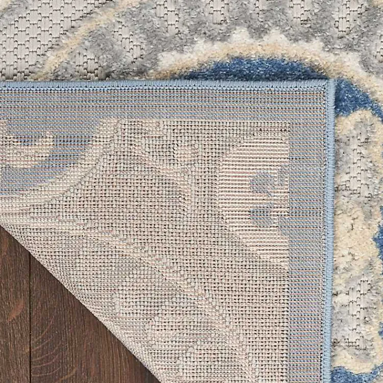 Kirklands Home Aloha Blue Medallion Indoor/Outdoor Area Rug, 9x12 Discount