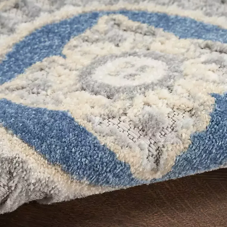 Kirklands Home Aloha Blue Medallion Indoor/Outdoor Area Rug, 9x12 Discount