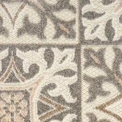 Kirklands Home Aloha Ivory Geometric Indoor/Outdoor Area Rug, 3x5 Discount
