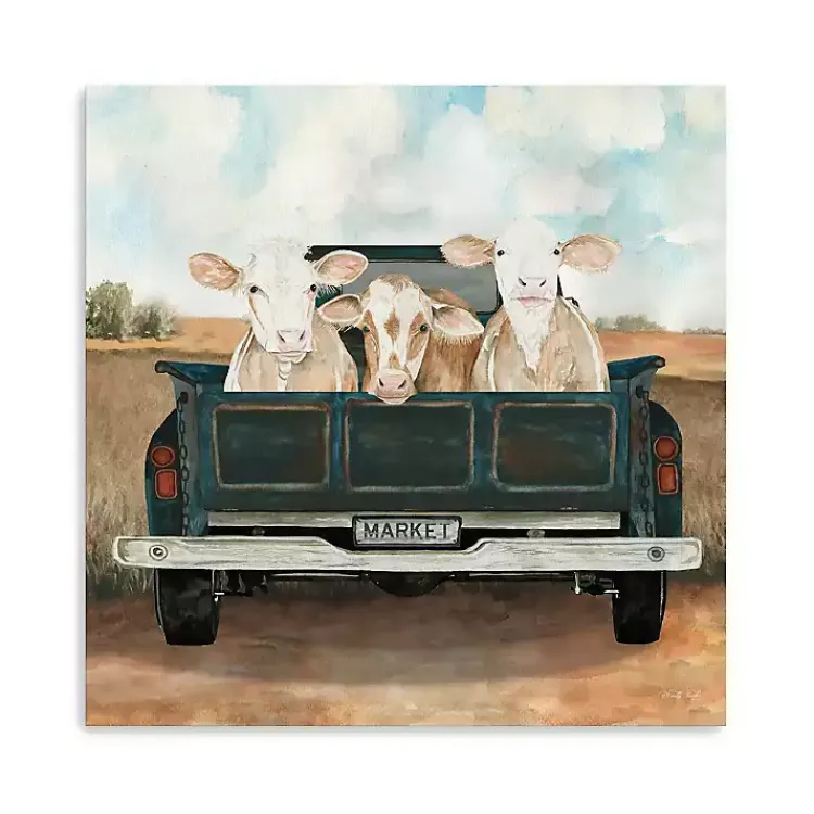 Kirklands Home Along for the Ride Canvas Art Print, 30x30 in. Multi