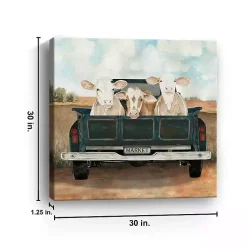 Kirklands Home Along for the Ride Canvas Art Print, 30x30 in. Multi