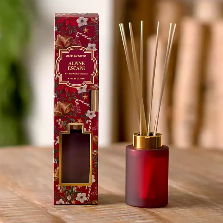Home Fragrance>Kirklands Home Alpine Escape Diffuser Set Red