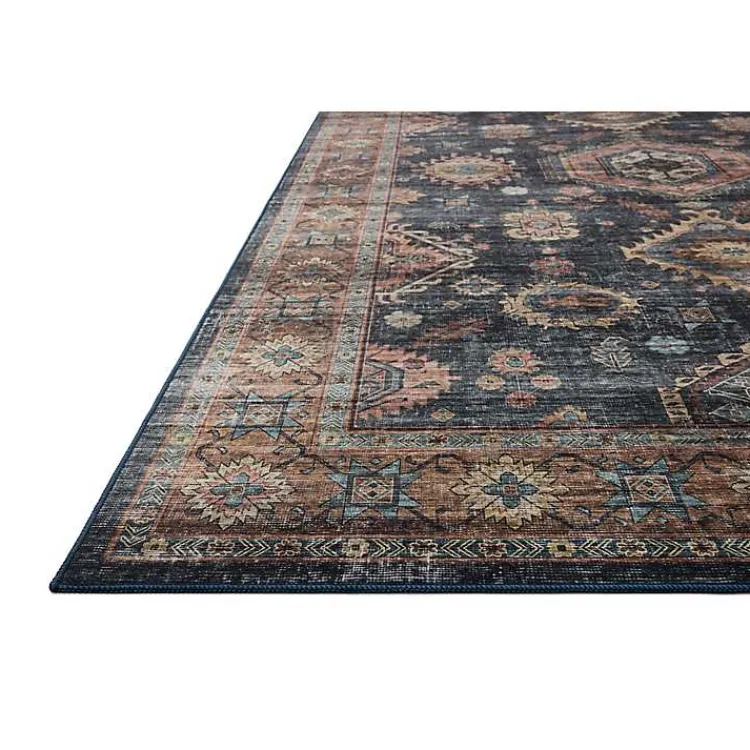 Kirklands Home Anniston Denim Sunset Accent Rug, 2x4 Discount