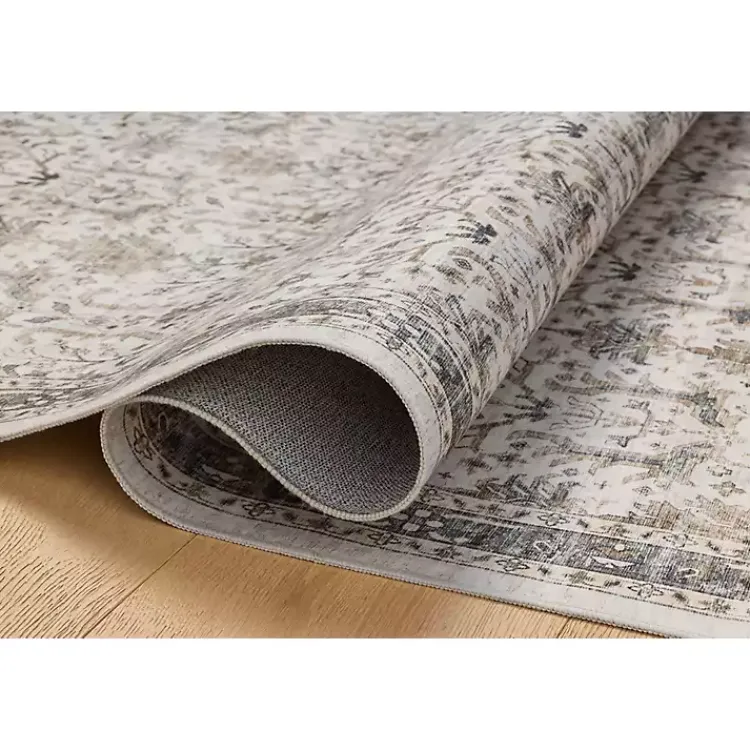 Kirklands Home Anniston Ivory Stone Area Rug, 5x8