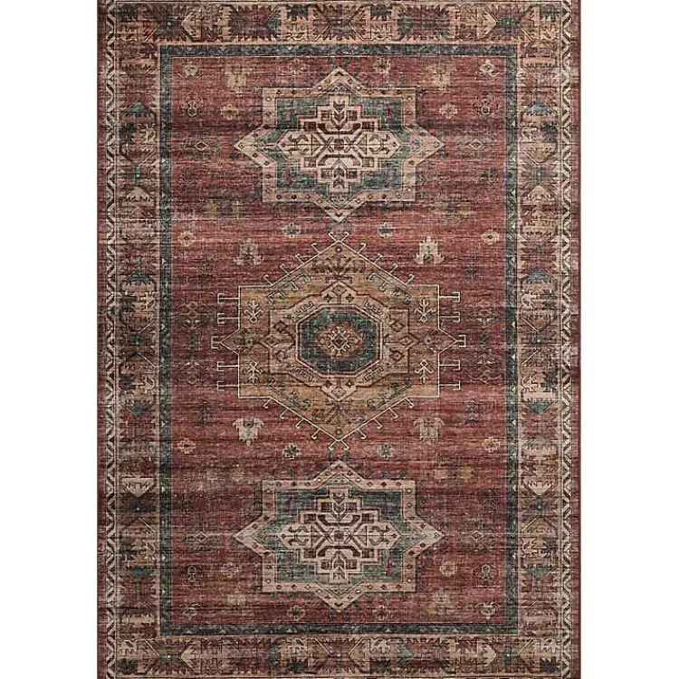 Kirklands Home Anniston Spice Area Rug, 5x8 Sale