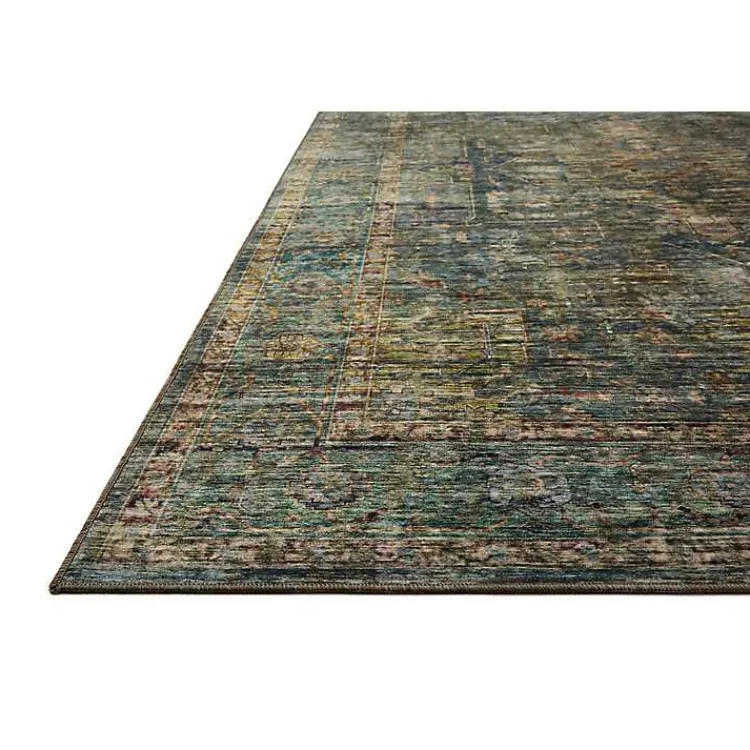 Kirklands Home Anniston Vintage Blue Area Rug, 5x8 Best