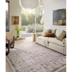 Kirklands Home Annitston Ivory Stone Area Rug, 8x10 Discount