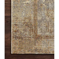 Kirklands Home Antiqued Ivory Copper Outdoor Area Rug, 7x11