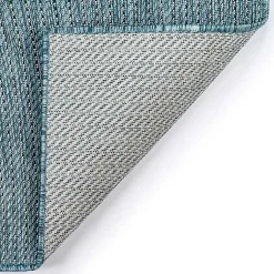 Kirklands Home Aqua Intertwine Indoor/Outdoorr Area Rug, 6x9 Blue Discount