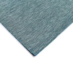 Kirklands Home Aqua Intertwine Indoor/Outdoor Area Rug, 7x9 Blue Online