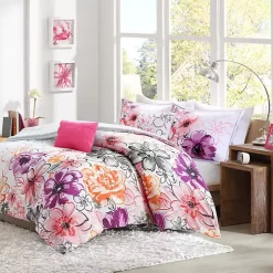 Kirklands Home Ashley Floral Twin XL 4-pc. Comforter Set