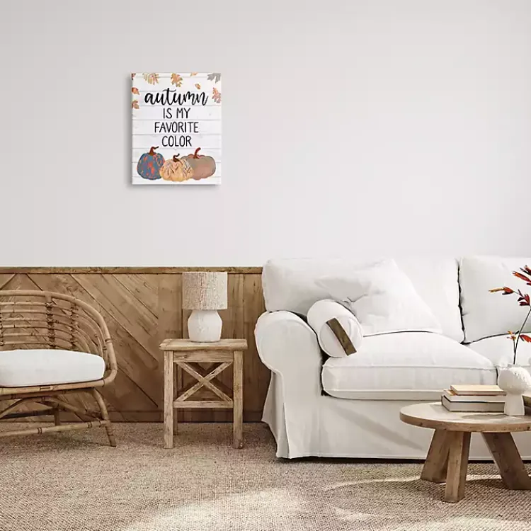 Fall>Kirklands Home Autumn is My Favorite Color Wall Plaque