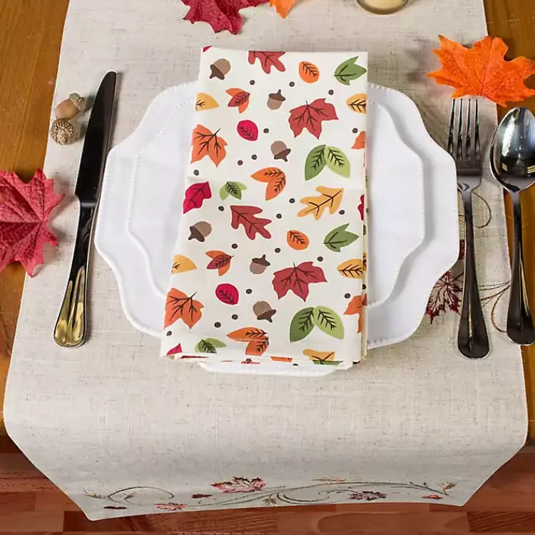 Fall>Kirklands Home Autumn Wheat Table Runner