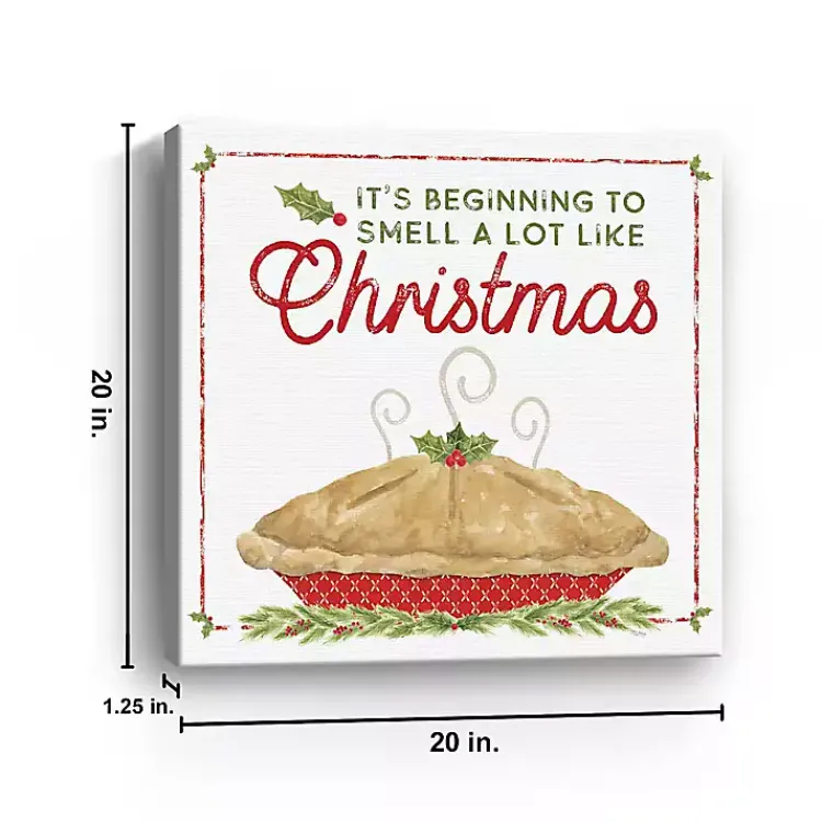 Christmas Art & Wall Decor>Kirklands Home Beginning to Smell like Christmas Canvas Art Print