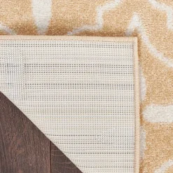 Kirklands Home Beige & Ivory Quatrefoil Indoor/Outdoor Rug, 4x6 Hot