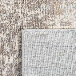Kirklands Home Beige Madison Abstract Area Rug, 6x6 Tan Hot