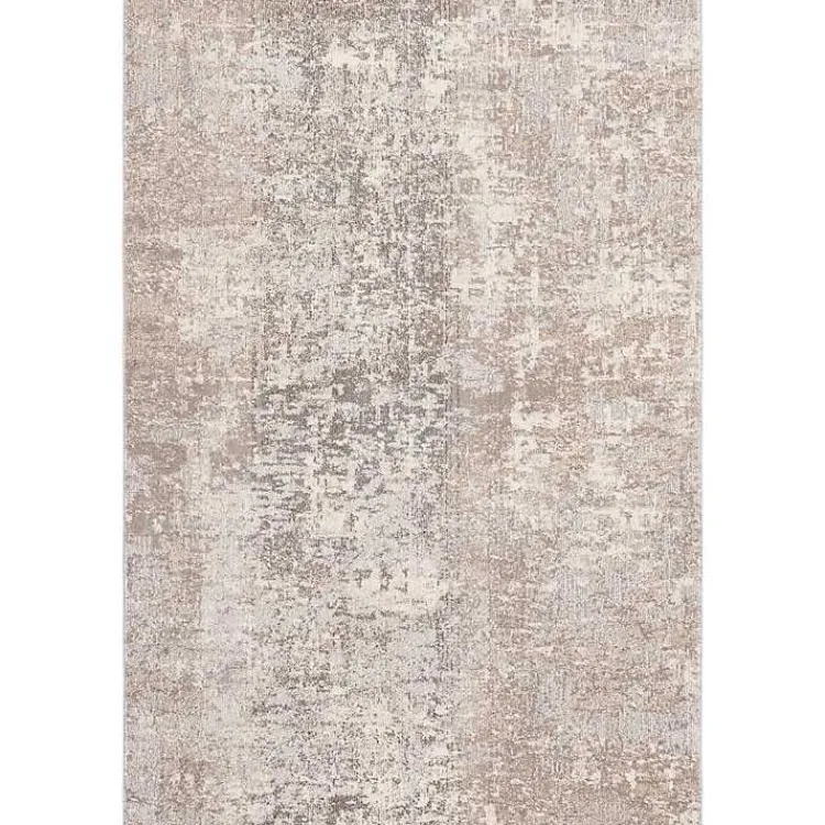 Kirklands Home Beige Madison Abstract Area Rug, 8x10 Tan Online