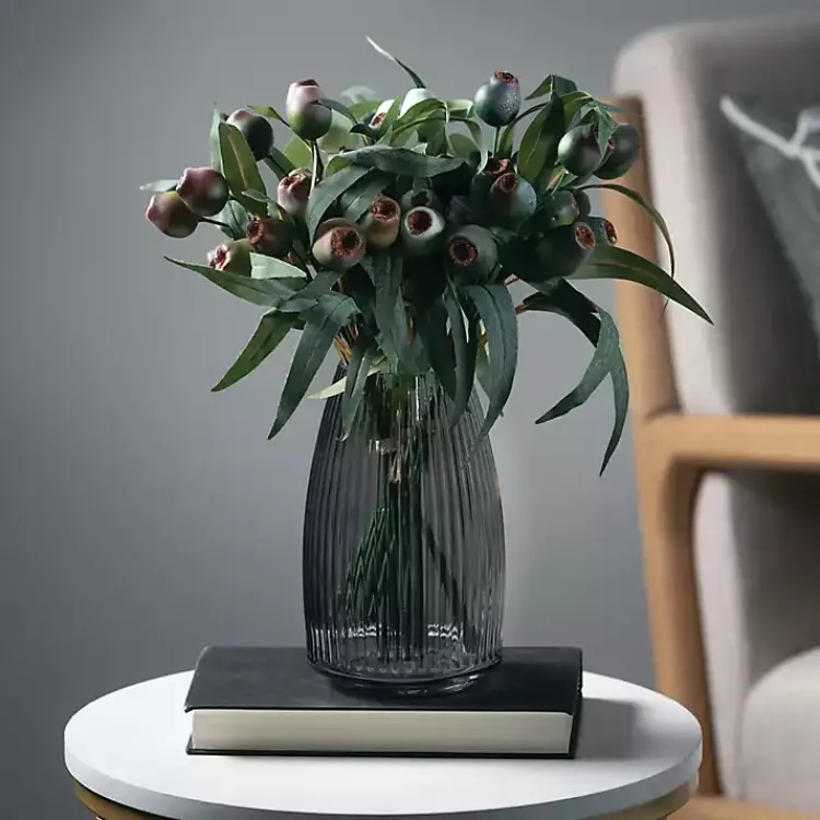 Stems & Bouquets>Kirklands Home Berry Pod Stems, Set of 3 Green