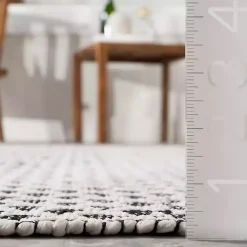 Kirklands Home Black & White Trellis Indoor/Outdoor Rug, 5x8 Online