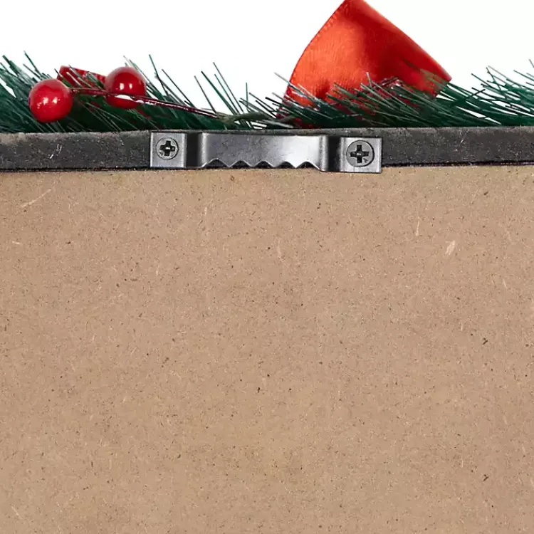 Outdoor Christmas Decorations>Kirklands Home Black and White Welcome Christmas Porch Board