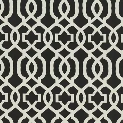 Kirklands Home Black New Geometric Outdoor Chair Cushion Best