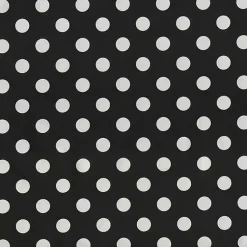 Kirklands Home Polka Dot Wicker Chair Cushions, Set of 2 Black Online
