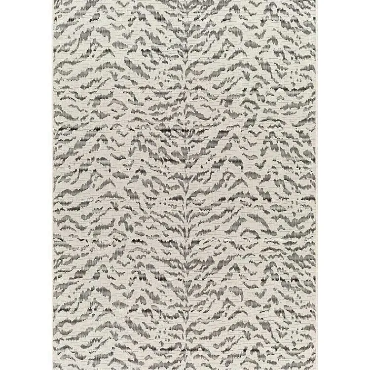Kirklands Home Black Ravello Outdoor Rug, 5x7 Online