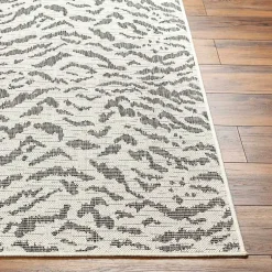 Kirklands Home Black Ravello Outdoor Rug, 5x7 Online