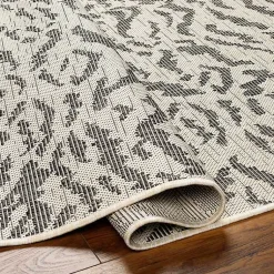 Kirklands Home Black Ravello Outdoor Rug, 7x10 Online