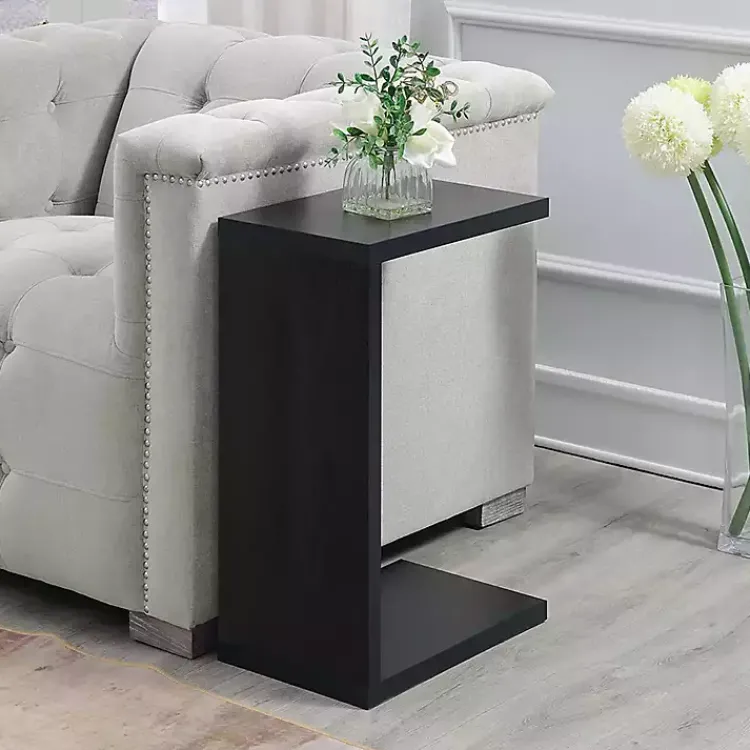 Kirklands Home Wakefield C-Table Black Best