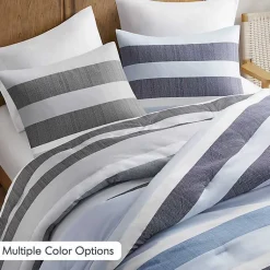 Kirklands Home Blake Blue Stripe 3-pc. King Comforter Set Hot