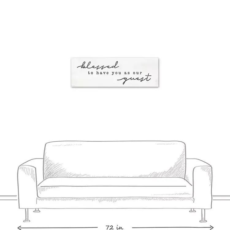 Kirklands Home Blessed to Have You Canvas Wall Plaque Sale