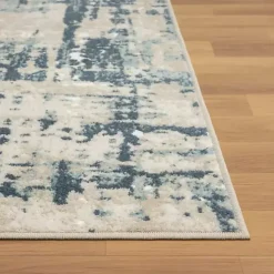 Kirklands Home Blue Avalon Abstract Pattern Area Rug, 5x8 Sale