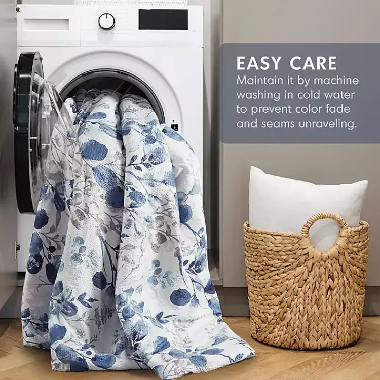 Kirklands Home Blue Botanical 3-pc. Full/Queen Comforter Set Sale