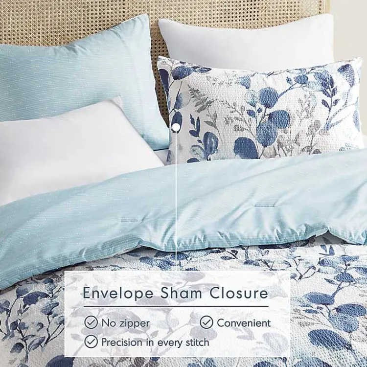 Kirklands Home Blue Botanical 3-pc. King Comforter Set Online