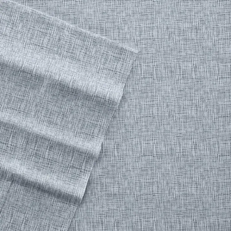 Kirklands Home Chambray 4-pc. California King Sheet Set Blue Discount